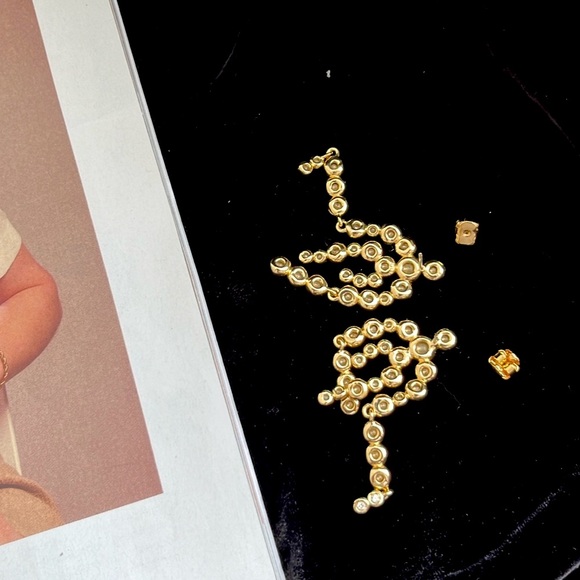 🎁Alexia Bittar Asterales 14K-Gold-Plated Chandelier Earrings - 🎁🥳 - Picture 7 of 13